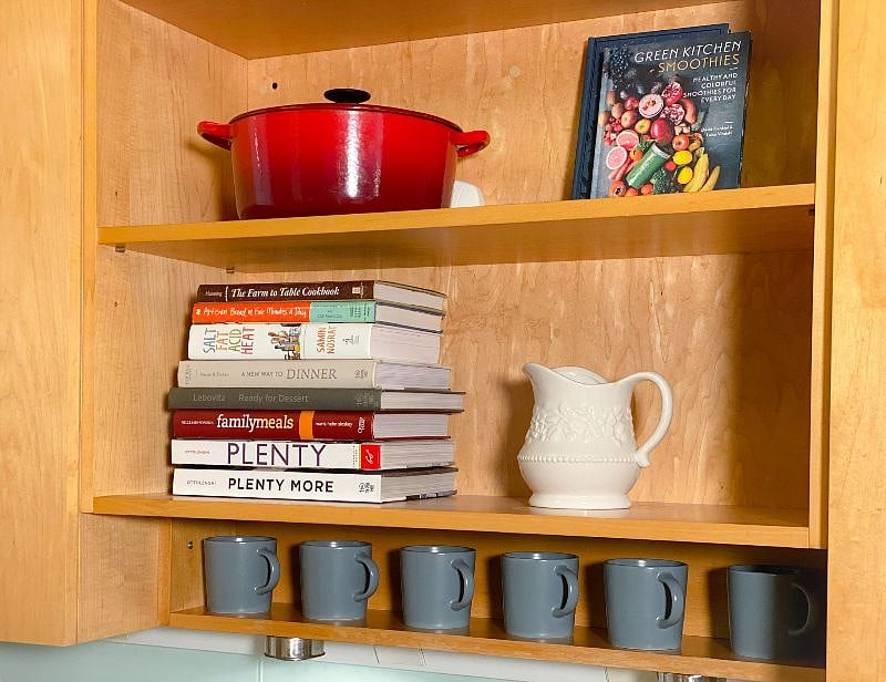 Try out a new recipe in the Le Creuset pot...or perhaps  just a cup of coffee or tea.