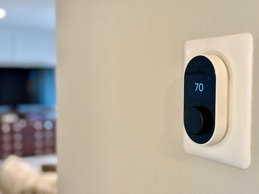 Smart thermostat.