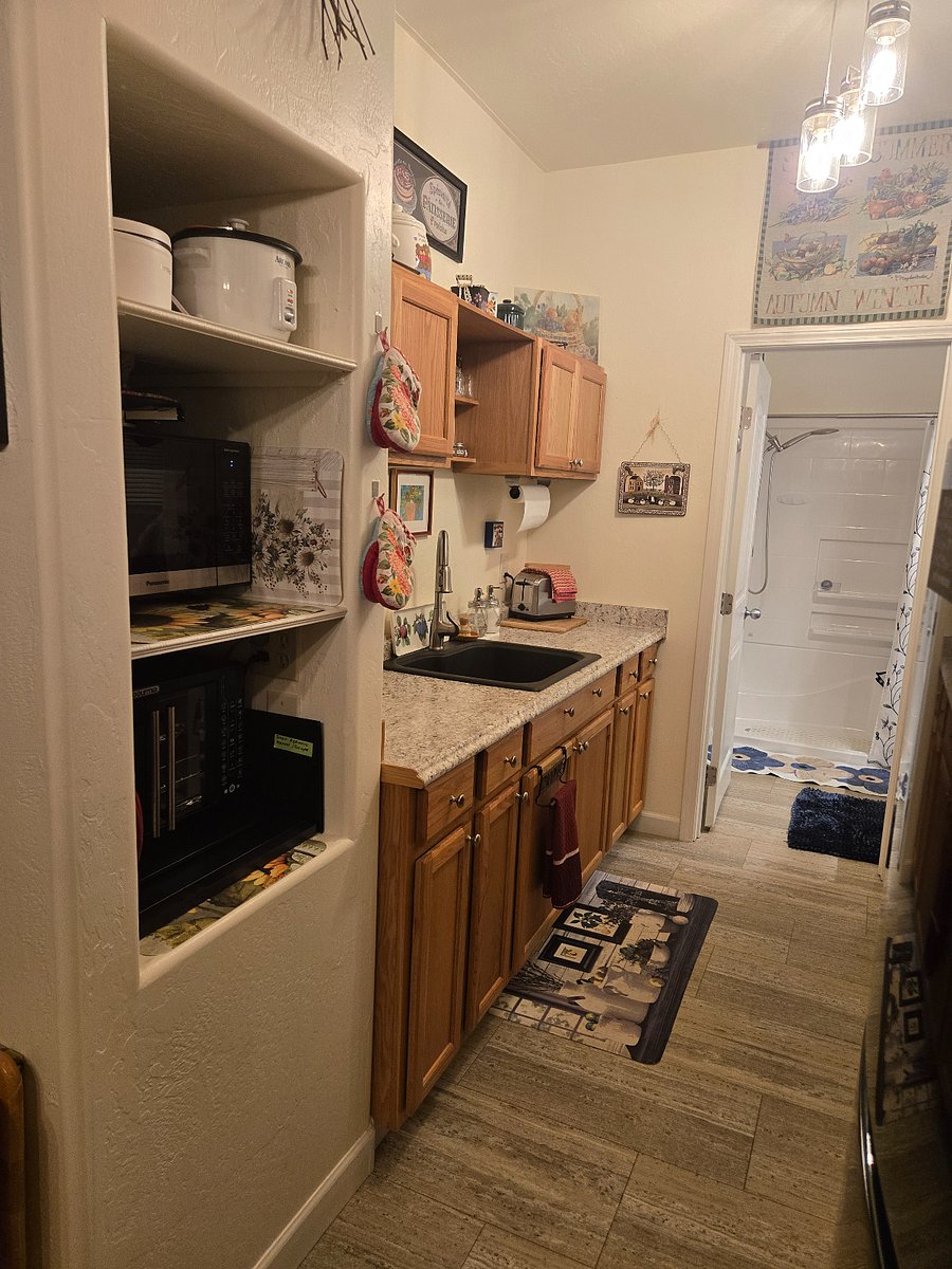 Microwave and air fryer/oven- also electric frying pan
