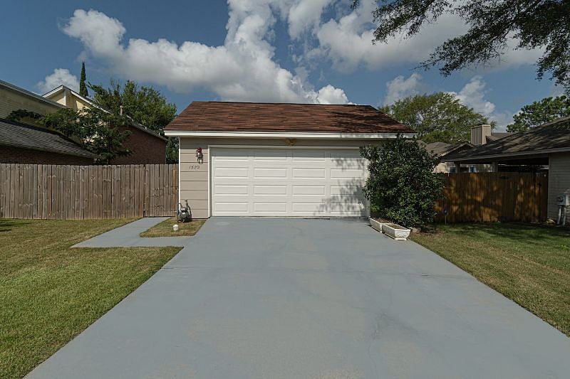 Safe and free parking is available on property & 1 car can be parked in the garage