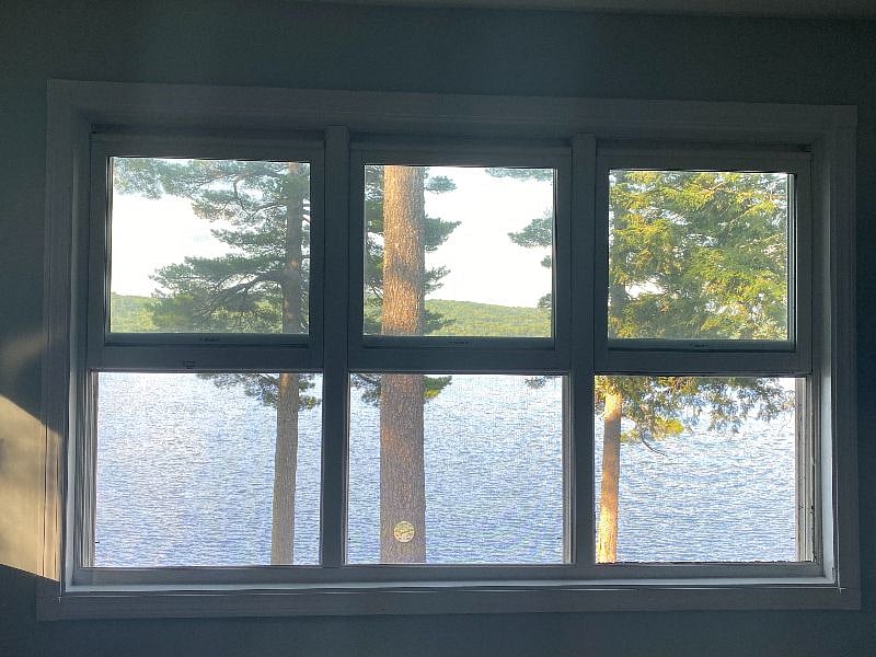 view from main level family room