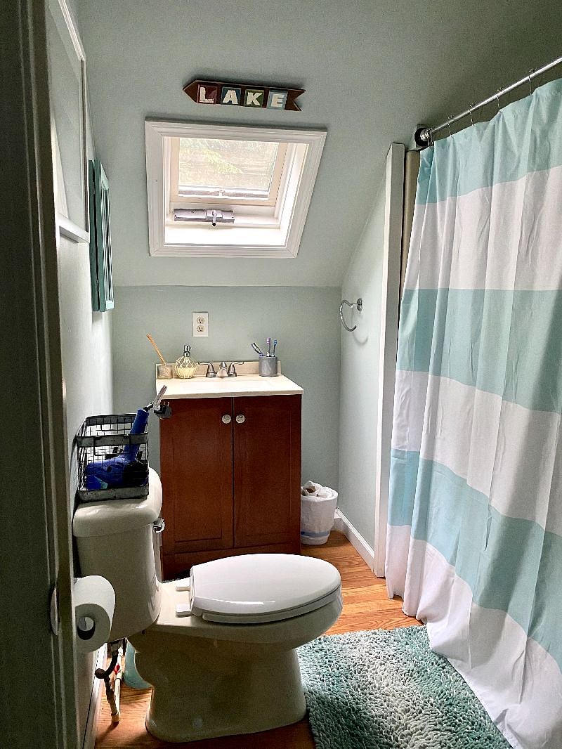 second bathroom is on the second floor