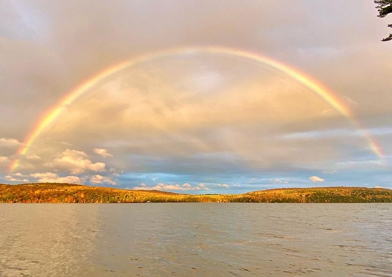 Enjoy the beauty of Maine right out the out the back door!