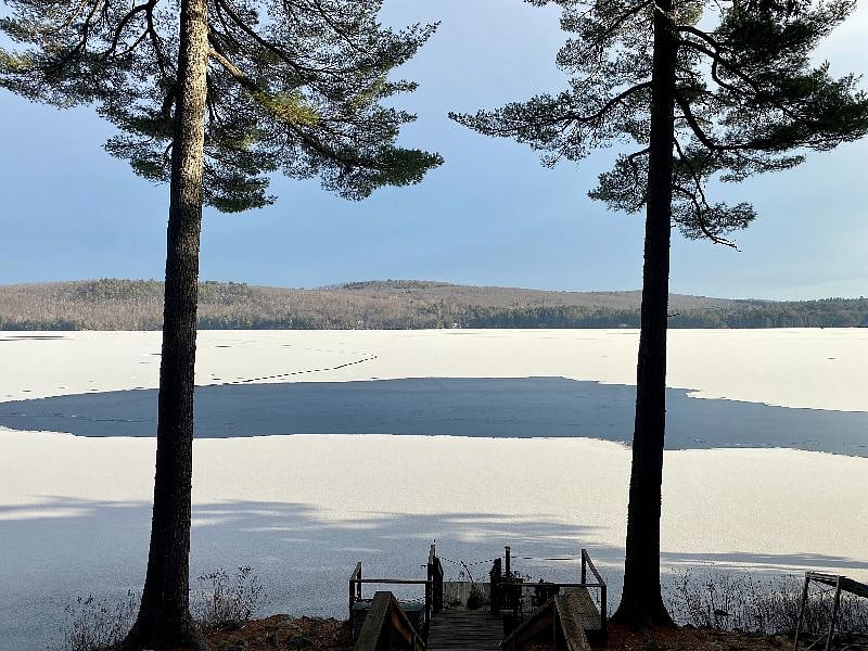 Winter view from the first floor family room