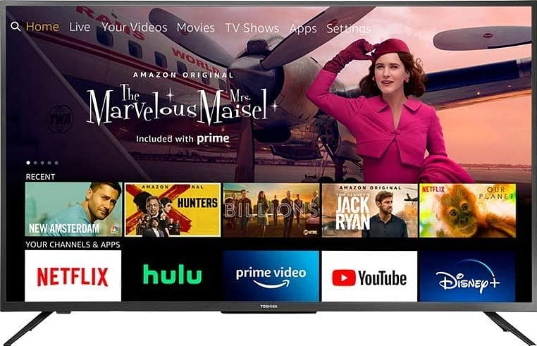 This is the 4k smart TV that is in the apartment...a 50" in the living area and 43" in the bedroom.