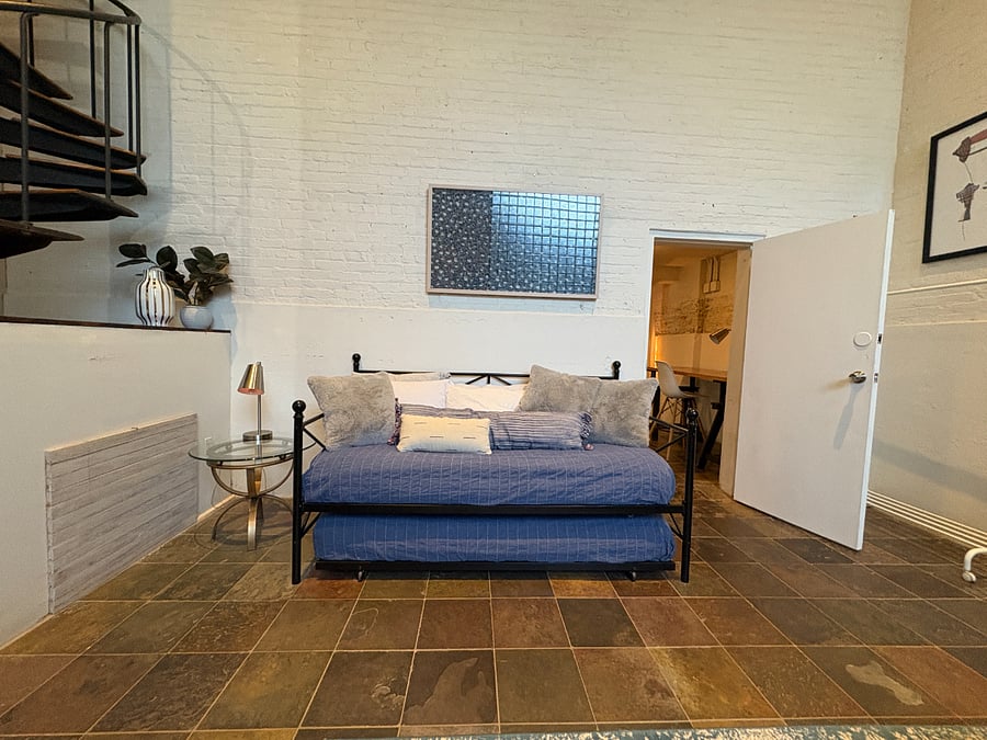 Twin Trundle Bed in Living Room