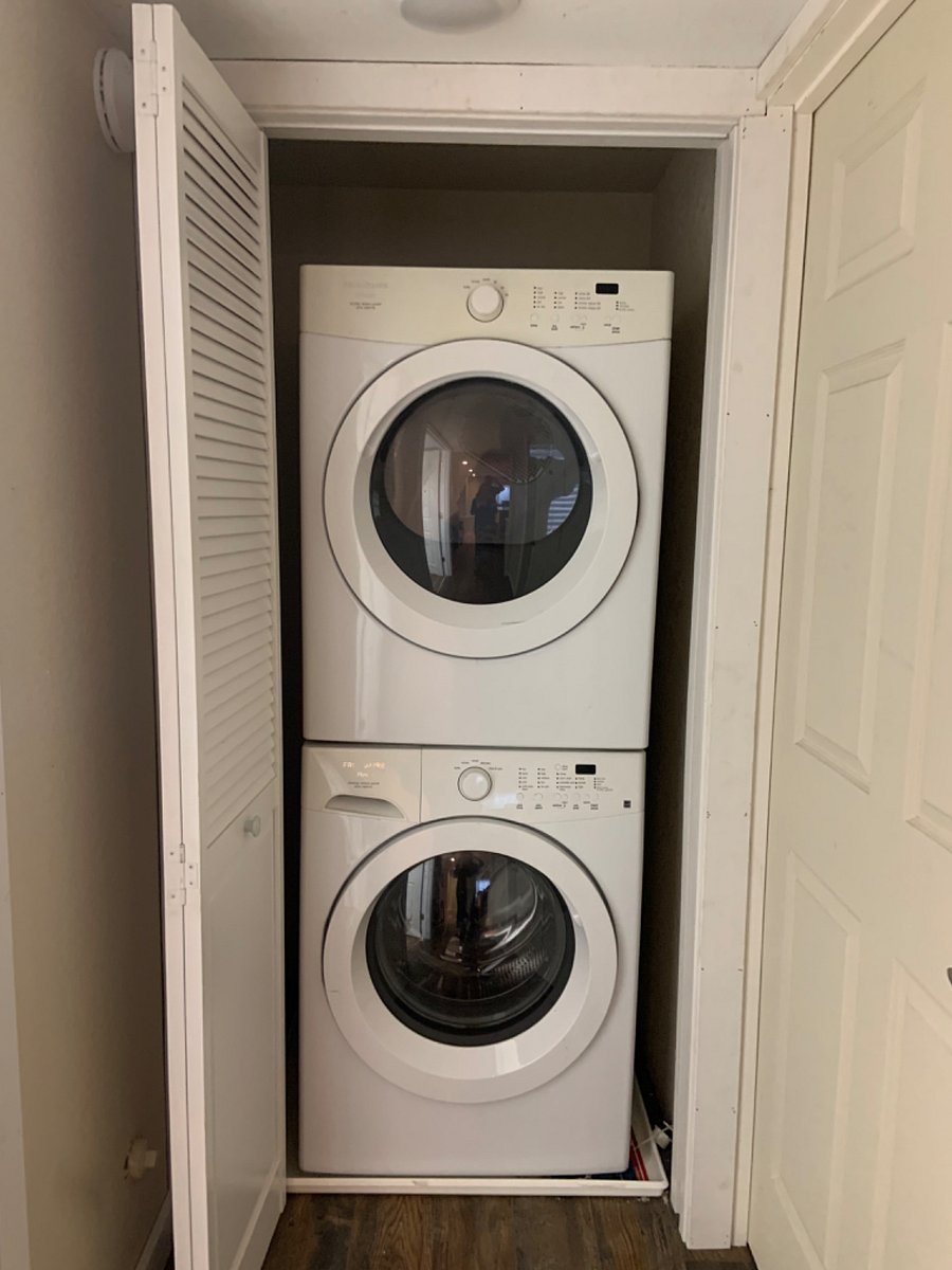 Washer and dryer unit