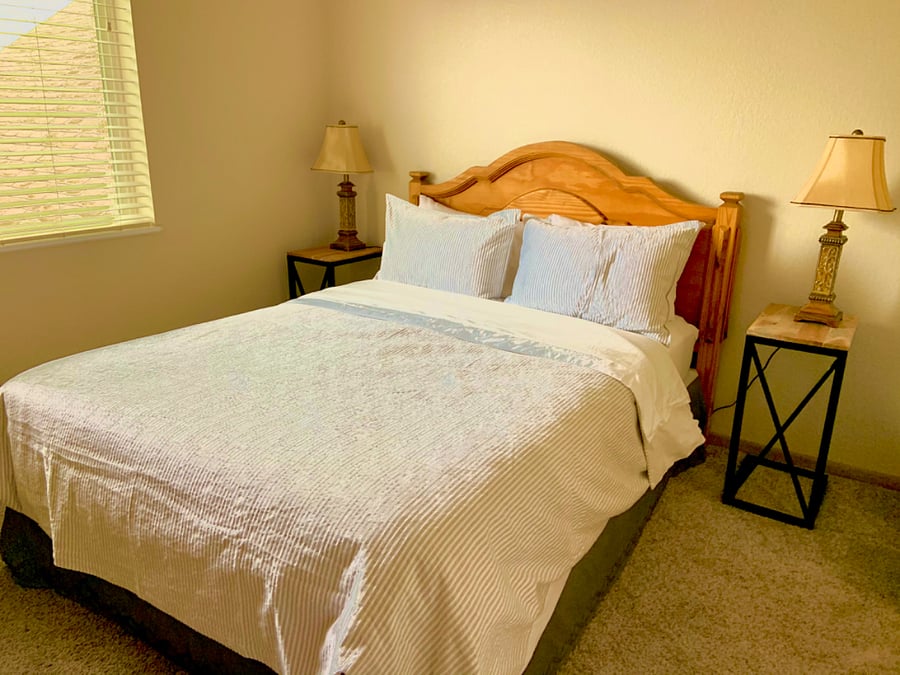Queen bed
