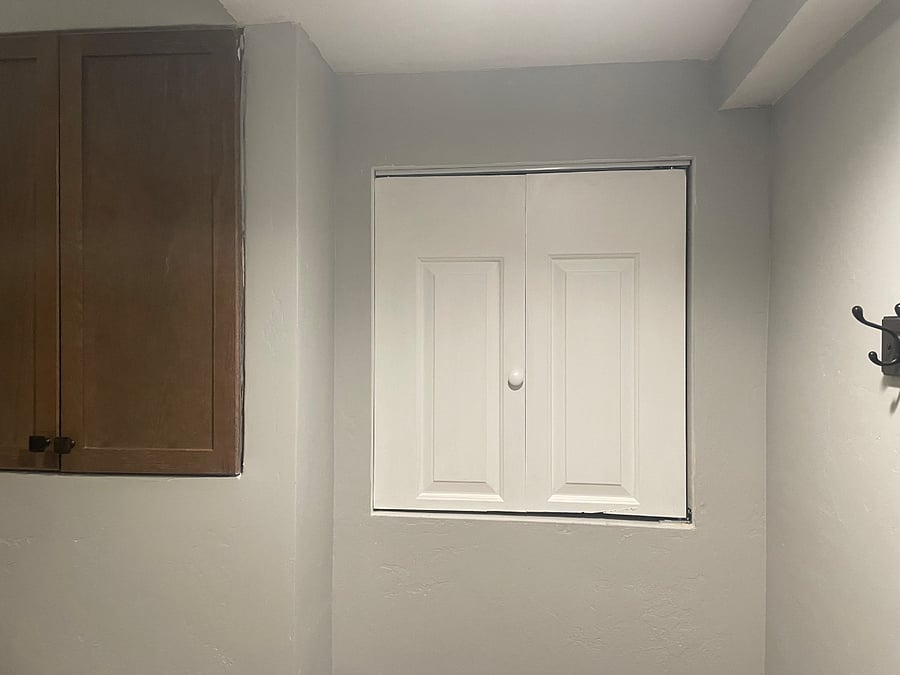 Gray house studio space