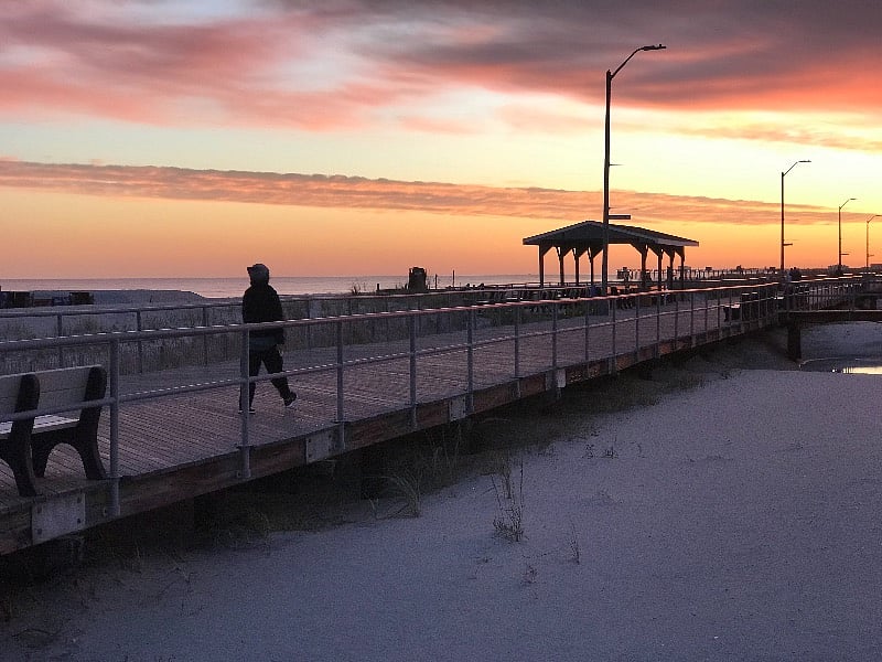 Ventnor boardwalk 2 short blocks away