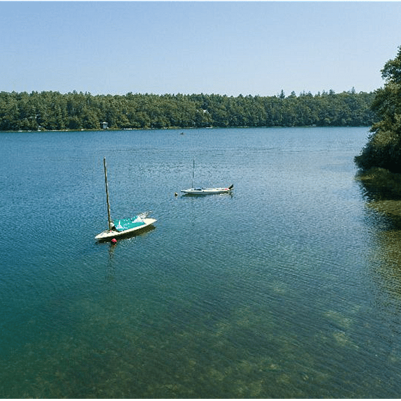 Long Pond is a sailor's delight.