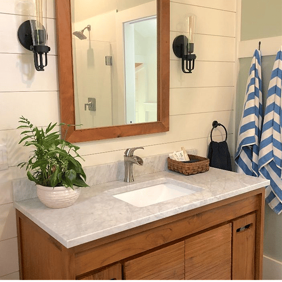 Vanity in Master Bath