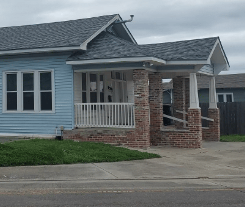 Exterior of middle unit (Maison Magnolia).
