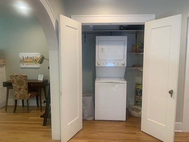 Laundry closet