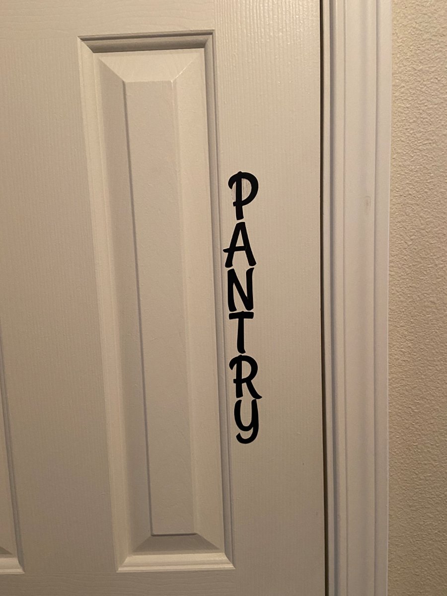 Lots of Room for pantry dry goods