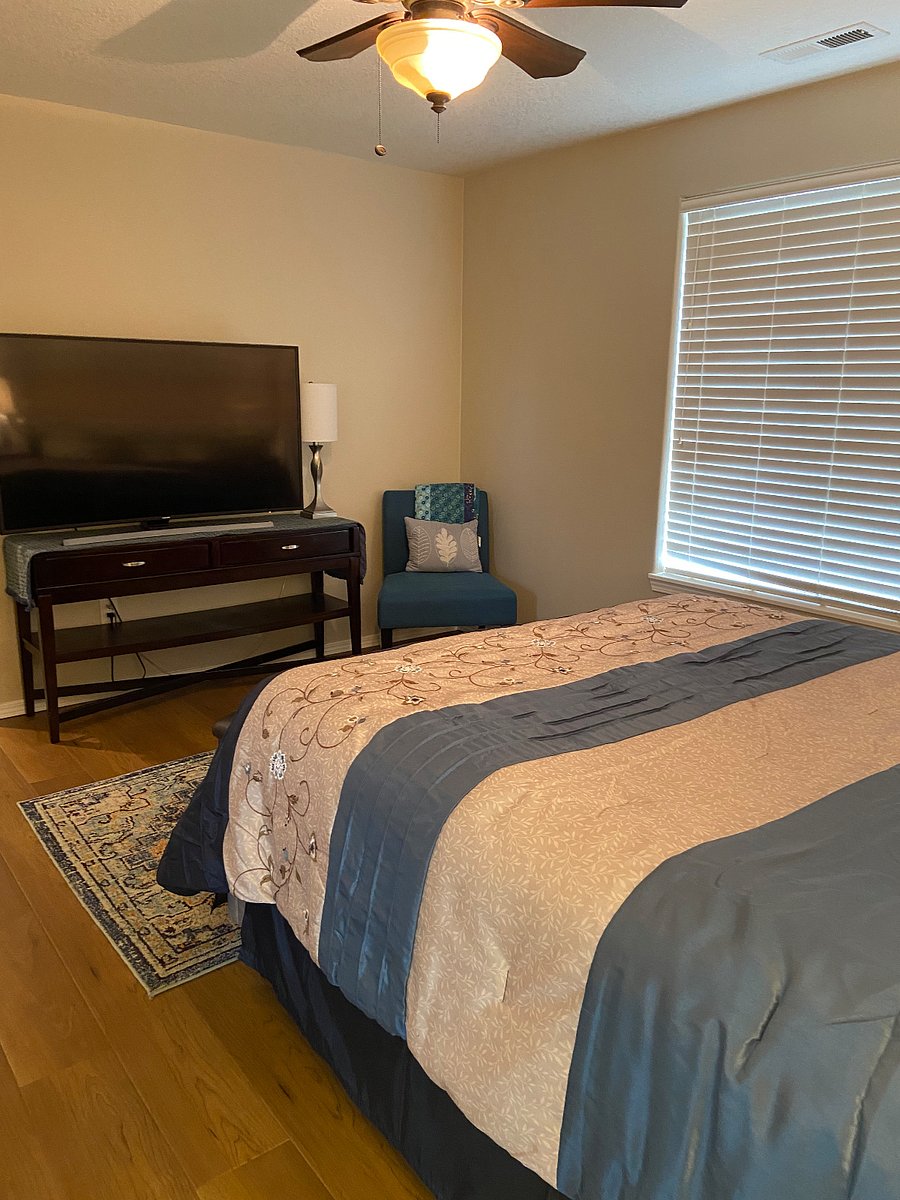 Smart TV in Master Bedroom
