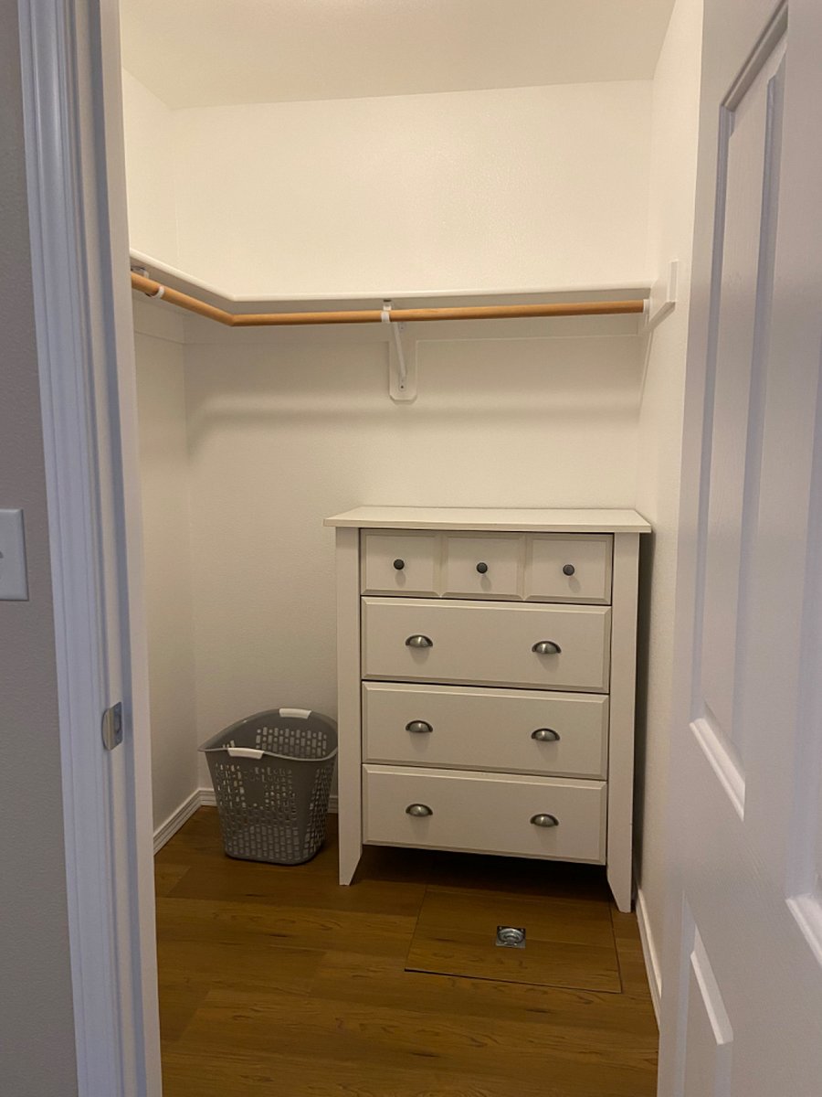 2nd bedroom walk-in closet

