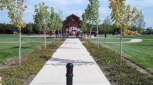 4 acre neighborhood park and pavilion one block down the street.