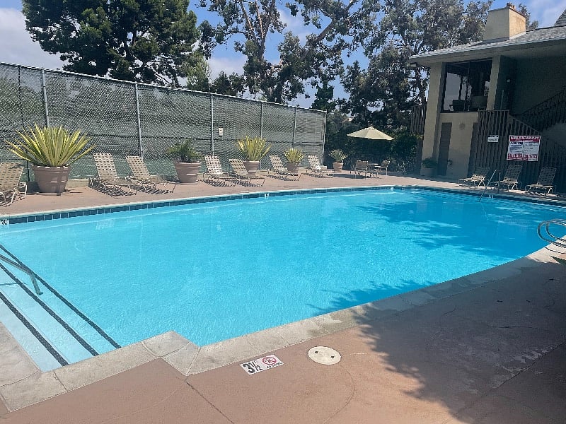heated pool