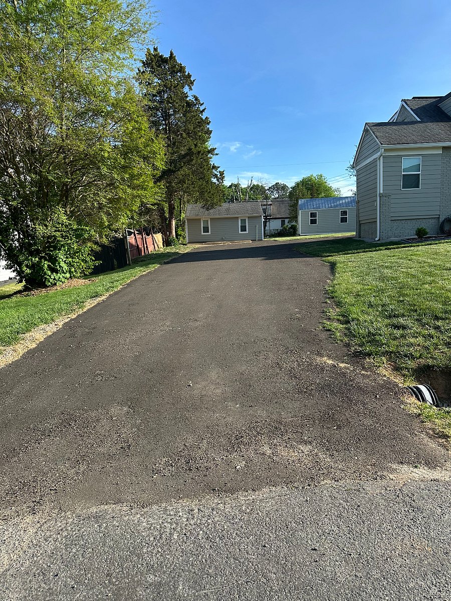Double wide driveway parking included in front of apartment