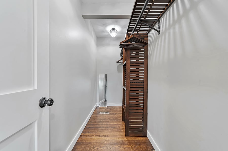 Primary walk-in closet