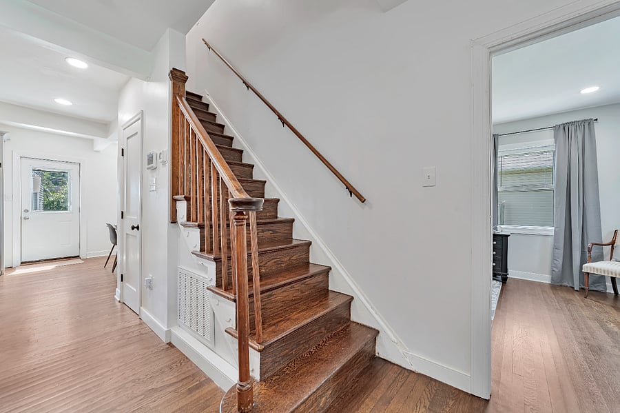 Stairway to 2nd floor