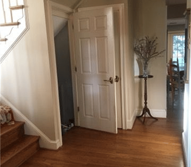 Stairs and hallway