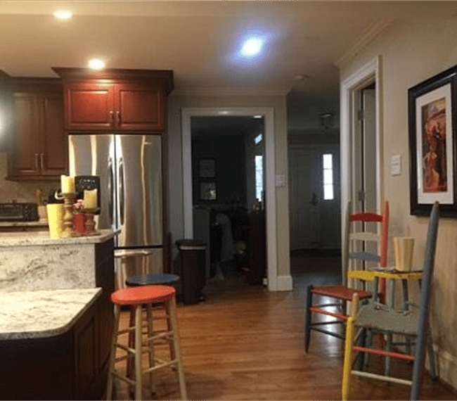 Fully appointed kitchen