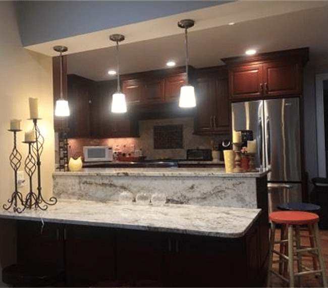 Fully appointed kitchen