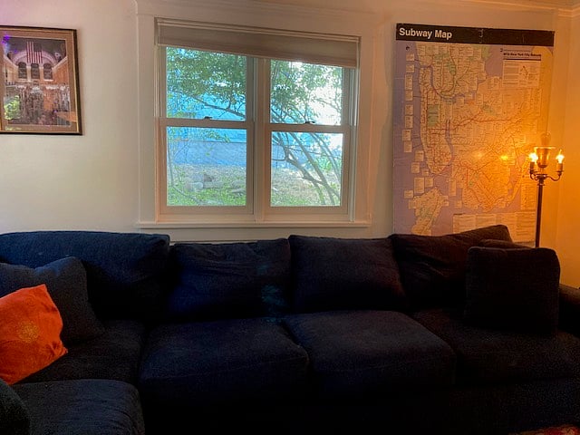 Cozy couches.