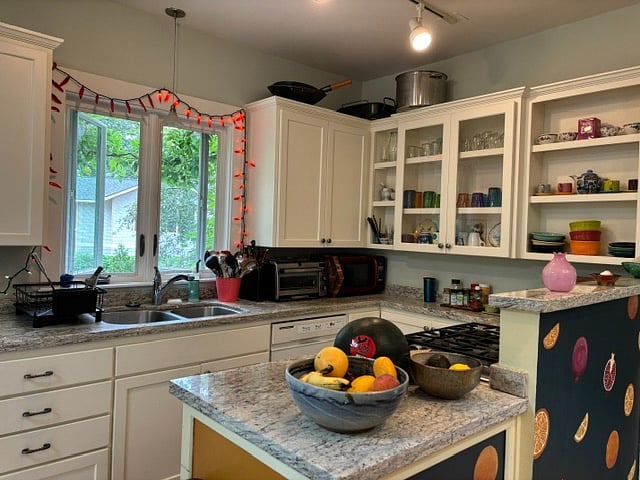modern kitchen, filled with everything you need
