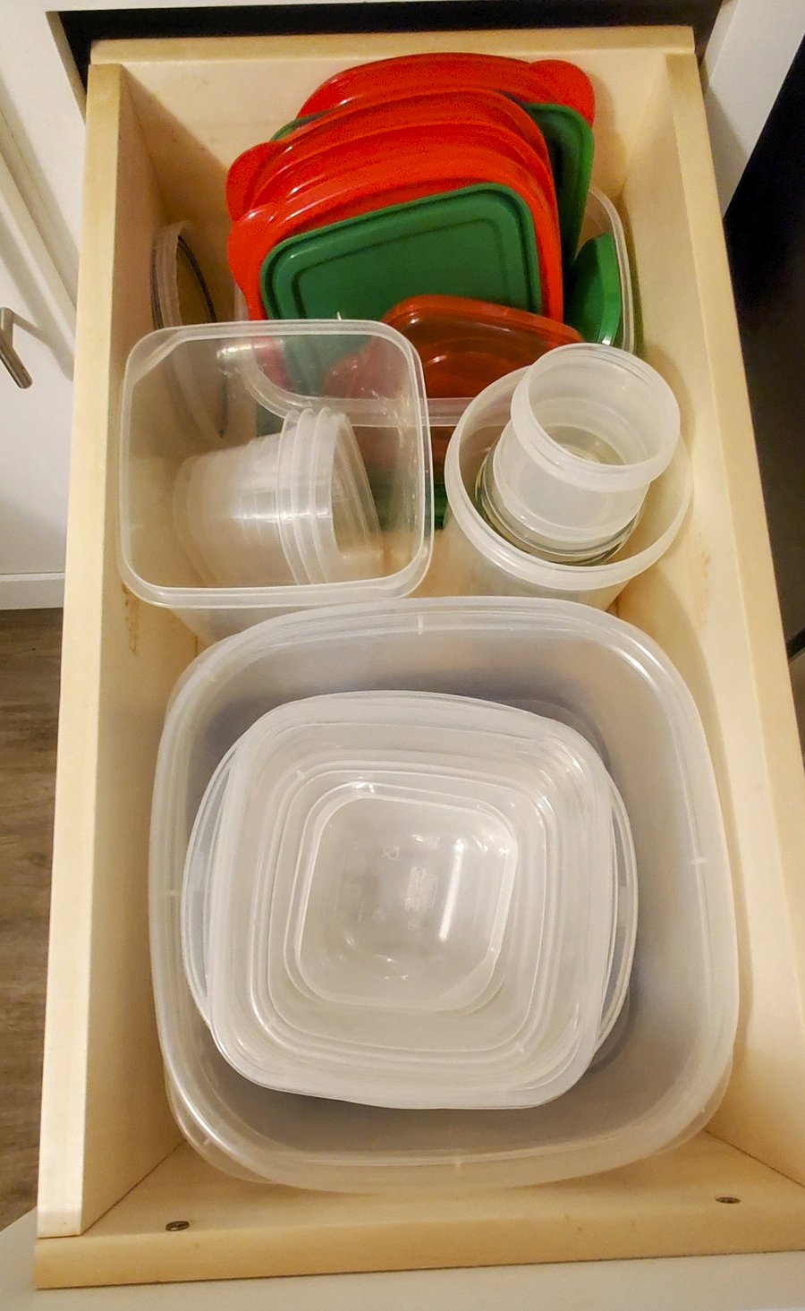 Lots of storage containers