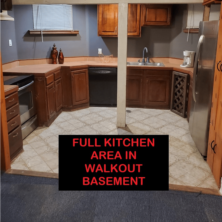 common kitchen area 2 in basement