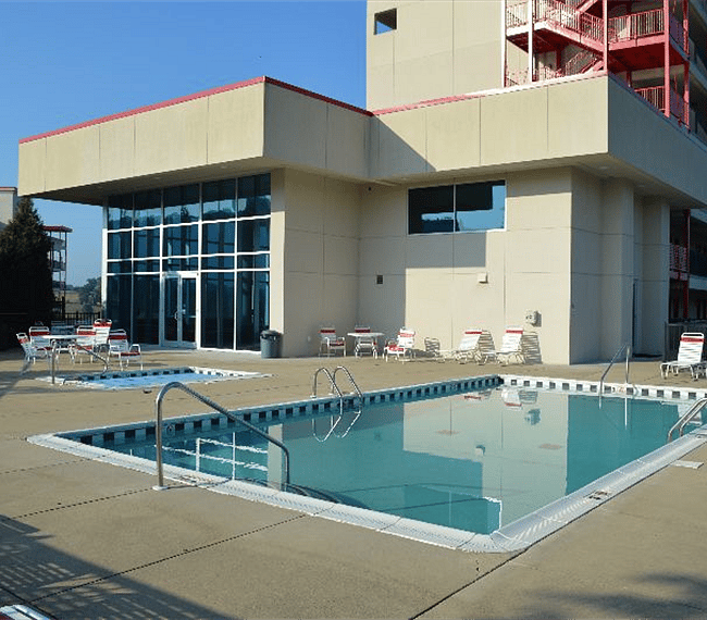 Pool and Hot Tub are opened seasonally.  Typically from May to September.