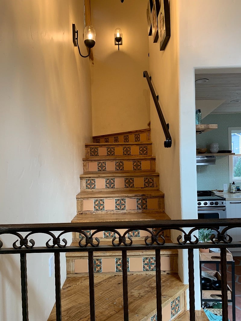Stairs to bedroom
