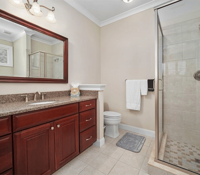 primary suite bathroom