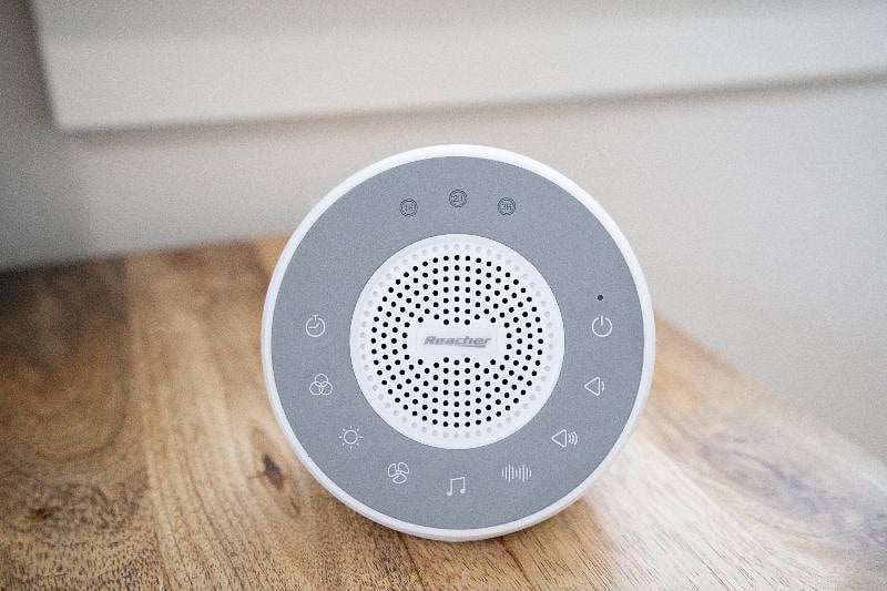 Soothing sound machines in every room.  All nurses need their deep sleep ;)