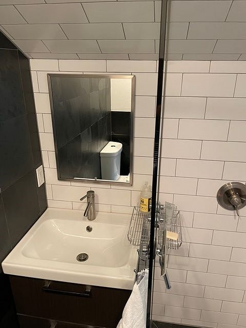 Bathroom with shower