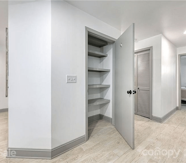 Pantry and storage for a multi-month stay