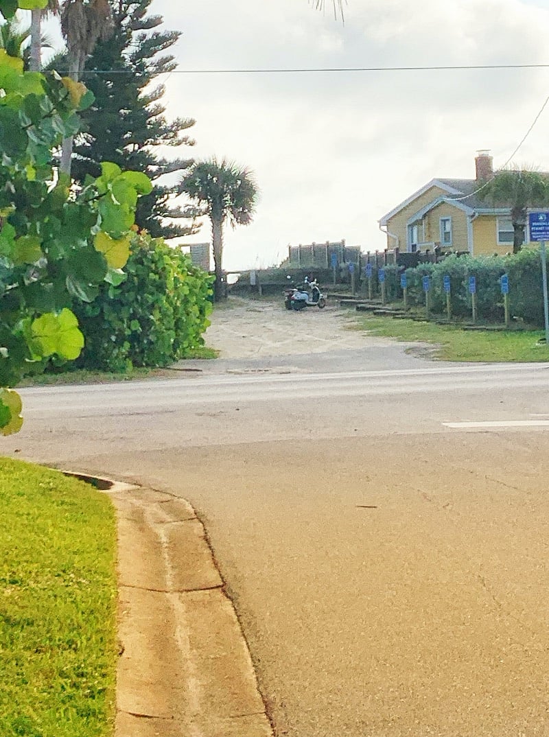 Beach entrance 