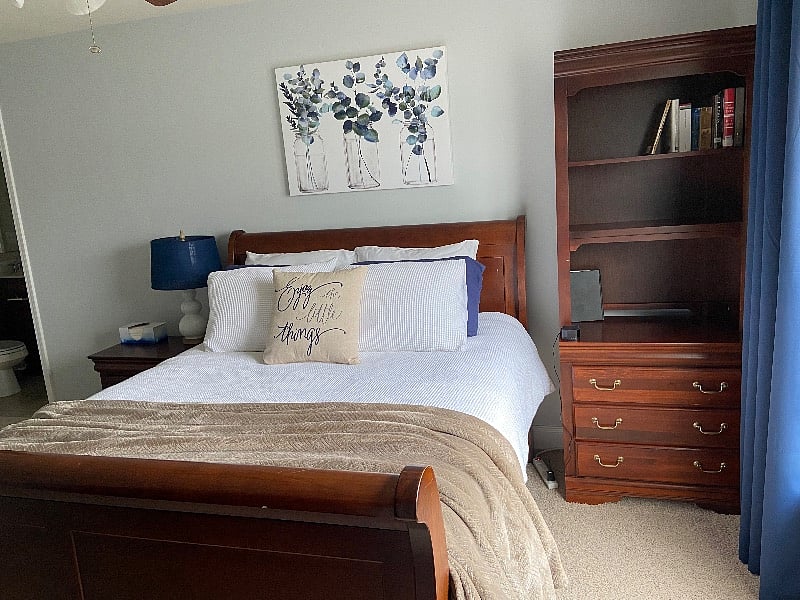 Private bedroom.