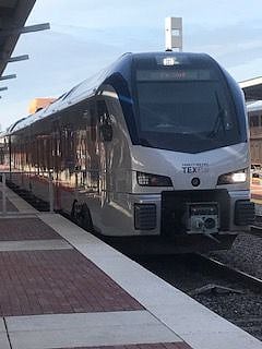 About a mile away is the TexRail.  We take it to the airport, Grapevine, downtown Ft. Worth, the Stockyards.  So much fun! 