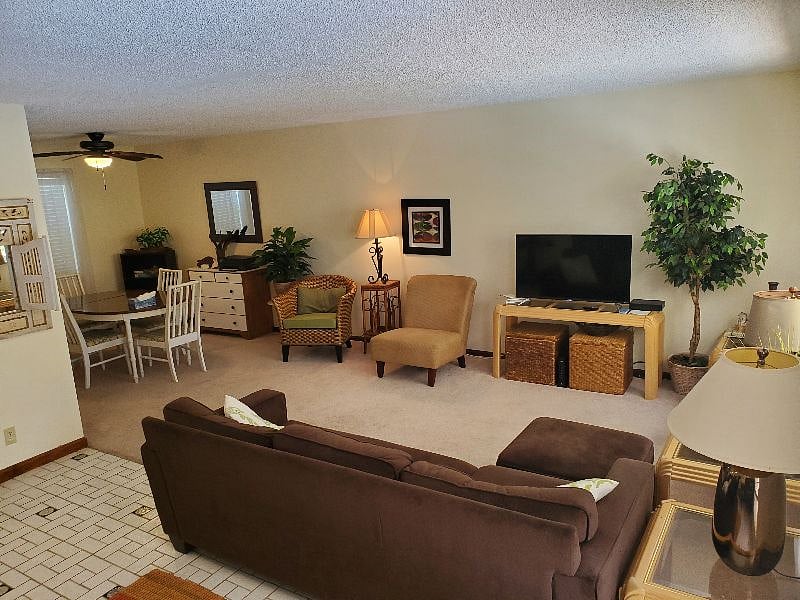 Living and dining area