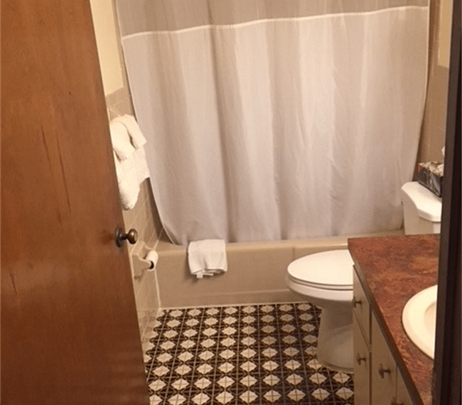 Master bathroom