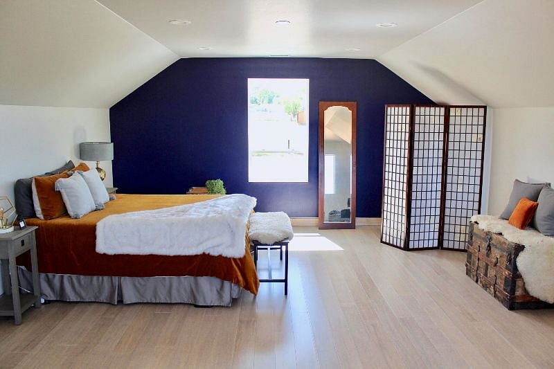 Large bedroom space