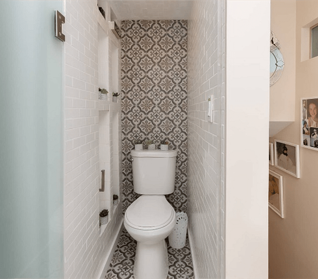 Bathroom 1: half bath