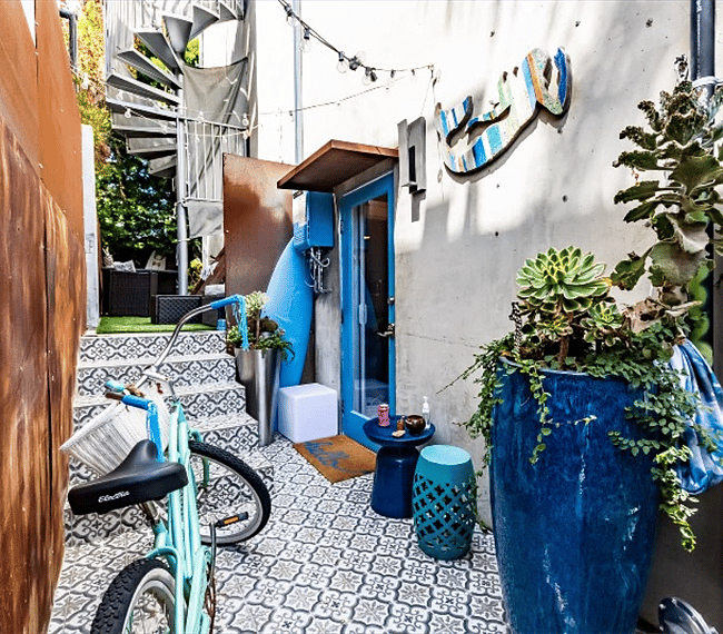 Courtyard in front of your door