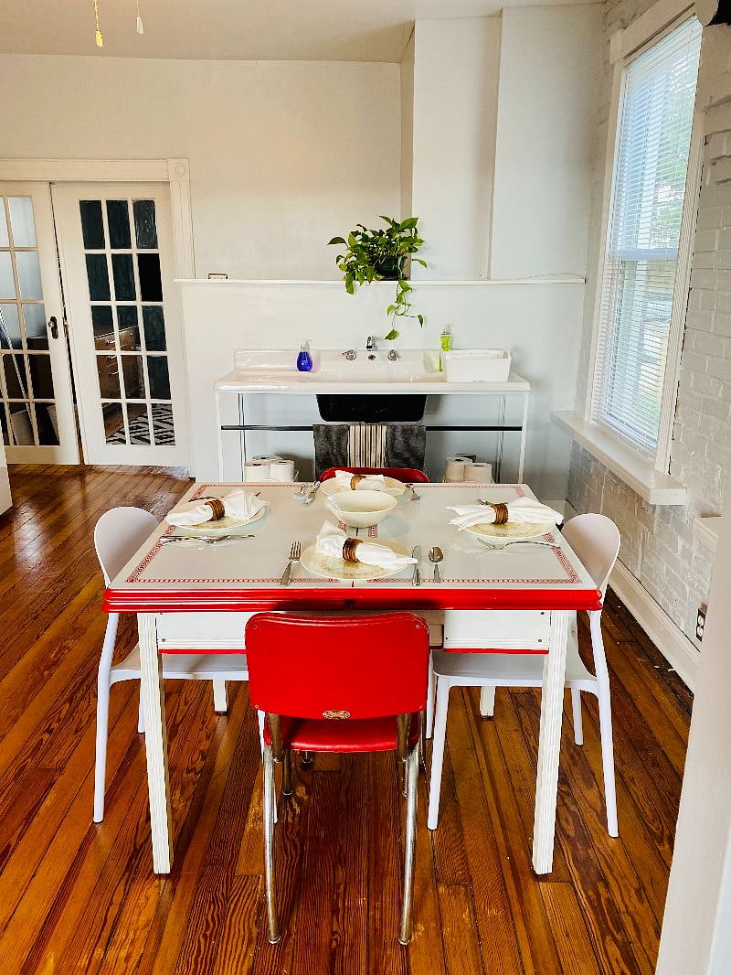 Vintage table and chairs