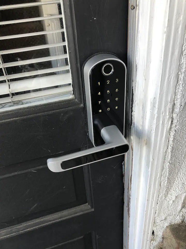 Code Activated Front Door Lock