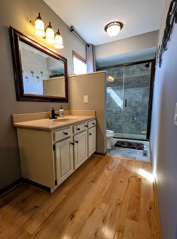 Your bath. If the open concept here concerns you, I have a plan for that, too!
